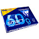 CLAIREFONTAINE Ramette 500 Feuilles Smart 60g A4 210x297 mm Certifié FSC Blanc x 5 Papier blanc