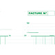 EXACOMPTA Manifold 'Factures' 210 x 148 mm avec TVA 50 Feuillets Tripli x 10 Manifold