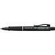 FABER-CASTELL Stylo à bille rétractable POLY BALL VIEW, noir Stylo à bille
