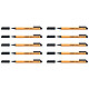 STABILO Stylo Feutre GREENpoint Pointe large 0,8 mm Noir x 10 Crayon feutre