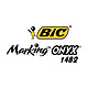 Avis BIC Marqueur Permanent MARKING ONYX 1482 Pointe Ogive Trait 1,5 mm Noir x 3