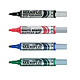 PENTEL Etui de 4 marqueurs effaçables à sec tableaux blancs Pointe Ogive MAXIFLO Marqueur pour tableaux blancs