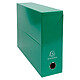 EXACOMPTA Boite transfert Dos 90mm IDERAMA Vert Foncé x 5 Caisse/Boîte archive