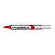 PENTEL Marqueur MAXIFLO MWL5S pour tableau blanc Pointe Ogive Fine Rouge x 12 Marqueur pour tableaux blancs