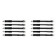 UNI-BALL Porte-mines Shalaku M5100 Grip 0,5mm Noir x 10 Porte-mines