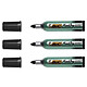BIC Marqueur Permanent MARKING ONYX 1482 Pointe Ogive Trait 1,5 mm Noir x 3 Marqueur permanent