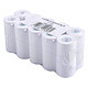 EXACOMPTA Bobine 1pli offset 60g 57x25x0 mm 6,5 mètres x 10 Rouleau pour caisse