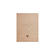 CLAIREFONTAINE Flying Spirit Carnet Cousu 16x21 Ivoire 120p Kraft Carnet