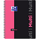 Avis OXFORD Cahier Spirale MULTINOTES A4+ 160P Perforées Lignée 7mm 90g coloris aléatoire