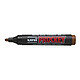 UNI-BALL Marqueur PROCKEY PM126 pointe biseautée large 5,7mm Marron x 12 Marqueur permanent