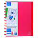 EXACOMPTA Protège-documents à anneaux et pochettes détachables 60 vues - A4 Rouge Porte documents