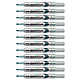 PENTEL Marqueur MAXIFLO MWL5S Tableau blanc Pointe Ogive Vert x 12 Marqueur pour tableaux blancs