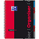 OXFORD Cahier ETUDIANT ORGANISERBOOK A4+ 160 pages 90g lignée 7mm Coloris aléatoire pas cher