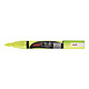 UNI-BALL Marqueur craie pointe conique fine CHALK Marker PWE3MS 0,9 - 1,3mm Jaune Fluo x 12 Marqueur craie