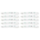 EXACOMPTA Bobine 1 pli thermique sans BPA 55g 57x40x12 mm 18 mètres x 50 Rouleau pour caisse thermique