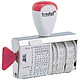 TRODAT Tampon Dateur -Multiformule 1117 Francais 12 Textes Tampon dateur