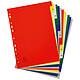 Avis EXACOMPTA Jeu d'intercalaires mensuel polypro 12 touches multicolores Format A4+ x 20