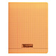 CALLIGRAPHE Cahier piqué POLYPRO 24x32 cm 48p séyès 90g Orange x 10 Cahier