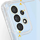Avizar Coque Antichoc Samsung Galaxy A33 5G Dos Rigide Coins Bumpers pas cher