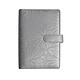 EXACOMPTA Organiseur Exatime 17 light Floralie 14 x 19 cm Semainier Argent Organiseur