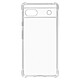 Avizar Coque Google Pixel 6a Silicone Gel Coins Renforcés Transparent Coque bumper spécifique au Google Pixel 6a