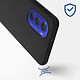 Acheter Avizar Coque Motorola Moto G51 5G Silicone Flexible Finition Mate Anti-traces Noir