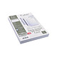 Avis EXACOMPTA Paquet de 100 couvertures Grain toilé pour reliure A4 Blanc