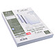 Acheter EXACOMPTA Paquet de 100 couvertures Grain toilé pour reliure A4 Blanc