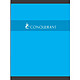CONQUÉRANT Cahier broché 24 x 32 cm 192 pages 70g coloris aléatoires Cahier