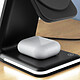 Avis Avizar Dock de Charge 3 en 1 iPhone MagSafe, AirPods et Apple Watch Support Vidéo Noir