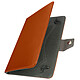 Avizar Housse Tablette 10 Pouces Universelle Effet Cuir Vieilli Support Vidéo Orange - Étui mixant praticité et élégance, avec une compatibilité étendue pour votre tablette
