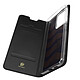 Dux Ducis Housse pour Vivo V23 5G Clapet Porte-carte Support vidéo Noir Étui de la marque Dux Ducis spécialement conçu pour votre Vivo V23 5G