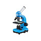 BRESSER MICROSCOPE ETUDIANT BIOLUX SEL / COULEUR BLEU Adaptateur de smartphone, sauvegardez vos photos et partagez-les avec vos amis Microscope avec système de zoom, grossissement 40x-1600x Ustensiles de préparation, kit d'e