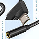 Acheter Avizar Adaptateur Audio USB-C vers Jack 3.5mm femelle Design Coudé Longueur 12cm