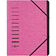 PAGNA Trieur 'Sorting File', 7 ml compartiments Rose foncé Trieur