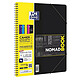 OXFORD Cahier ETUDIANT 'Nomadbook' 24x31 cm Séyès 160 pages 90g avec chemise intégrée Cahier