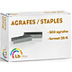 Acheter LB OFFICE Kit d'agrafage (agrafeuse+ote-agrafes+ 500 agrafes 26/6) Violet