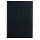 PAVO Paquet de 100 Plats de Couverture Grain Cuir 250g A4 Noir Couverture à relier