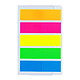 DELI Stick Up Marques pages Index 44×12mm 5×20 pages 5 Couleurs x 24 Index