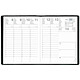 EXDI Agenda Scolaire SEPT 27 - 210 x 270 mm Sept 2026 à Aout 2027 Noir Agenda scolaire