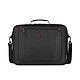 Wenger - Sacoche BQ Clamshell pour Ordinateur Portable 16" - Noire - Sacoche BQ Clamshell pour Ordinateur Portable 16' - Sangle bandoulière - Sangle trolley