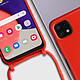 Avizar Coque Cordon pour Samsung Galaxy A22 5G Semi-rigide Lanière Tour du Cou 80cm pas cher