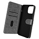 Avizar Housse iPhone 14 Pro Max Clapet Portefeuille Fonction Support Vidéo Gris Étui de la série Chesterfield spécialement conçu pour Apple iPhone 14 Pro Max