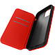 Avizar Housse folio iPhone 14 Clapet Porte-cartes Fonction Support Vidéo rouge Etui rouge spécifiquement conçu pour votre Apple iPhone 14