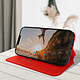 Acheter Avizar Housse folio iPhone 14 Clapet Porte-cartes Fonction Support Vidéo rouge