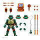 Les Tortues Ninja - Figurine Ultimates Warrior Metalhead Michelangelo 18 cm Figurine Ultimates Warrior Metalhead Michelangelo 18 cm.