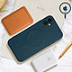 Avis Avizar Coque Magsafe iPhone 12 Mini Silicone Intérieur Soft-touch Mag Cover bleu nuit