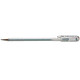 PENTEL Roller encre gel métallique Hybrid roller K108 Argent x 12 Stylo roller