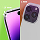 Moxie Coque pour iPhone 14 Pro Hybride Semi-rigide Fine Intérieur Doux Moxie blanc pas cher