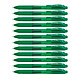 PENTEL Stylo Roller Encre Gel Rétractable ENERGEL X BL107 Pointe 0,7 mm Vert x 12 Stylo à bille